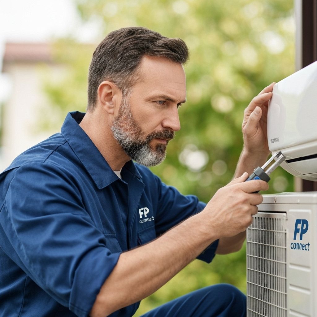 Professional aircon regas service by FP Connect